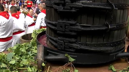 Olite celebra la fiesta del vino