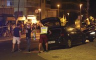 Momentos del tiroteo entre Mossos y terroristas en Cambrils