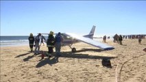 Mueren dos bañistas arrollados por una avioneta en una playa portuguesa