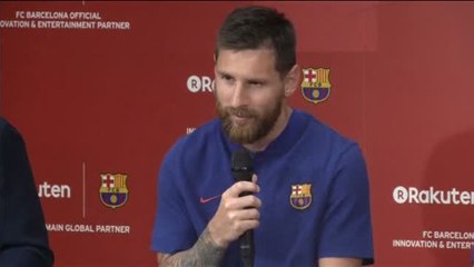 Messi con ganas de ponerse a trabajar a las órdenes de Valverde