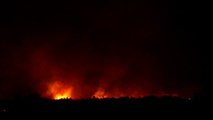 El incendio en el parque natural de Arribes del Duero, en Zamora, se extiende 15 kilómetros