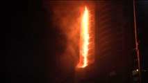 La torre Antorcha de Dubai se incendia por segunda vez