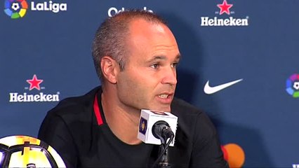 Iniesta: "Neymar es una pieza fundamental"