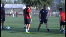 El Sevilla prepara su debut liguero ante el Espanyol