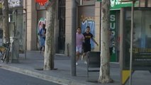 Los Mossos d´Esquadra evacúan el centro de Barcelona