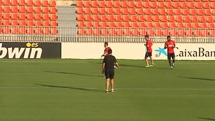 El Atlético de Madrid trabaja duro para el inicio de Liga