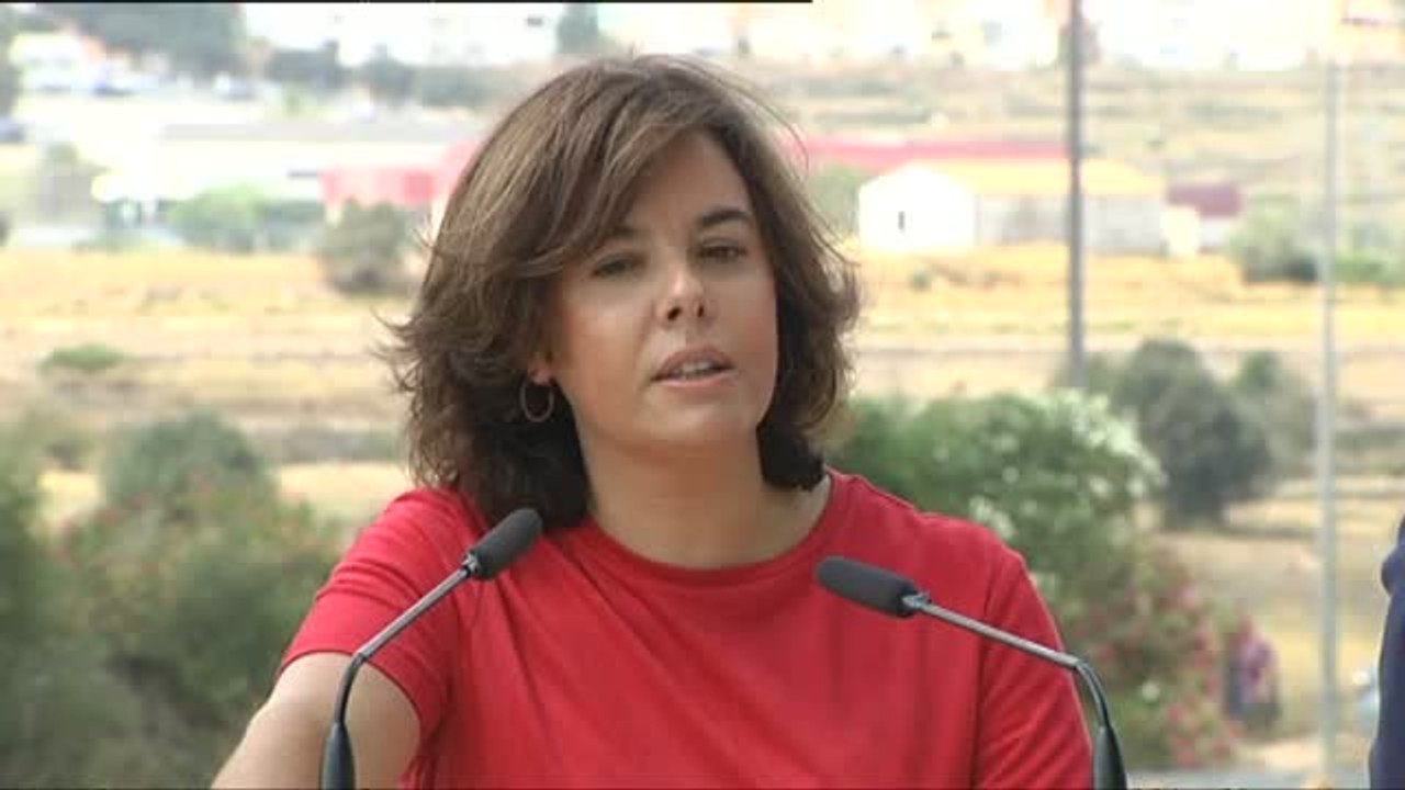 Sáenz de Santamaría: "Rajoy acudirá con su mejor disposición a colaborar con la justicia como testigo"