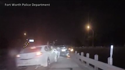 Un conductor borracho arrolla a un vehículo y un policía en un control rutinario en EEUU