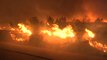 Un incendio en Verín (Ourense) obliga a desalojar a 200 personas y a cortar la autovía A-52