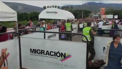 Download Video: 26.000 venezolanos huyen a Colombia antes de la nueva huelga general contra Maduro