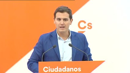 Rivera: "Espero que Rajoy diga la verdad y dé explicaciones"