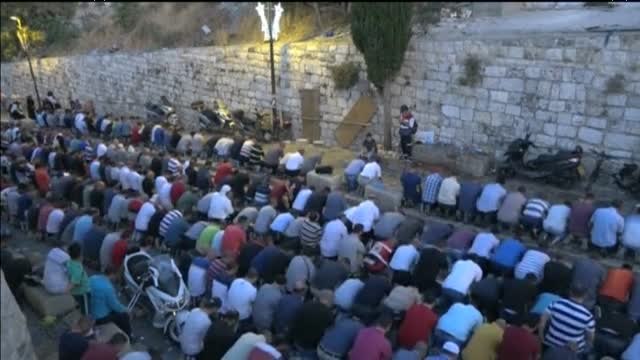 Nueva jornada de disturbios en la Explanada de las Mezquitas