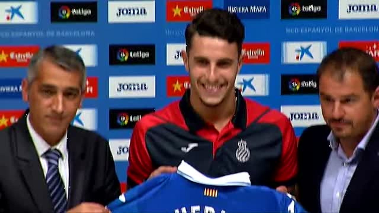 El Espanyol presenta a Mario Hermoso
