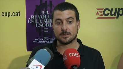 La CUP asegura que "más o menos ya está todo preparado para el referéndum"