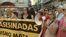 Concentración en la Puerta del Sol contra la violencia de género