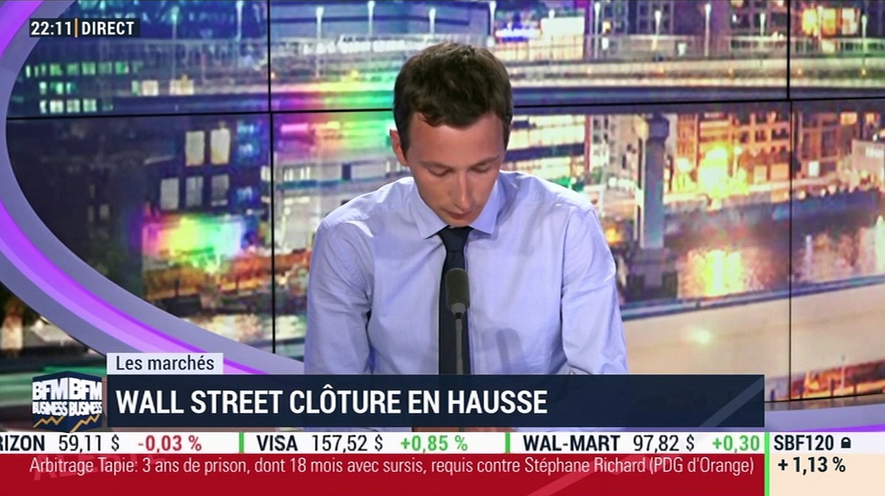 Les marchés: Wall Street et le CAC 40 terminent en hausse - 01/04