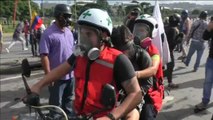 La policía abate a tiros a un joven en la última manifestación contra Maduro