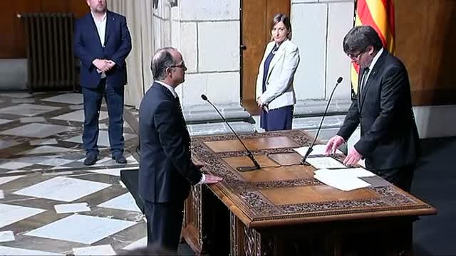 Toman posesión los cuatro nuevos miembros del Govern