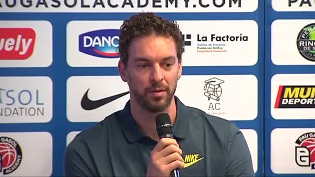 Pau Gasol confirma su presencia en el Eurobasket