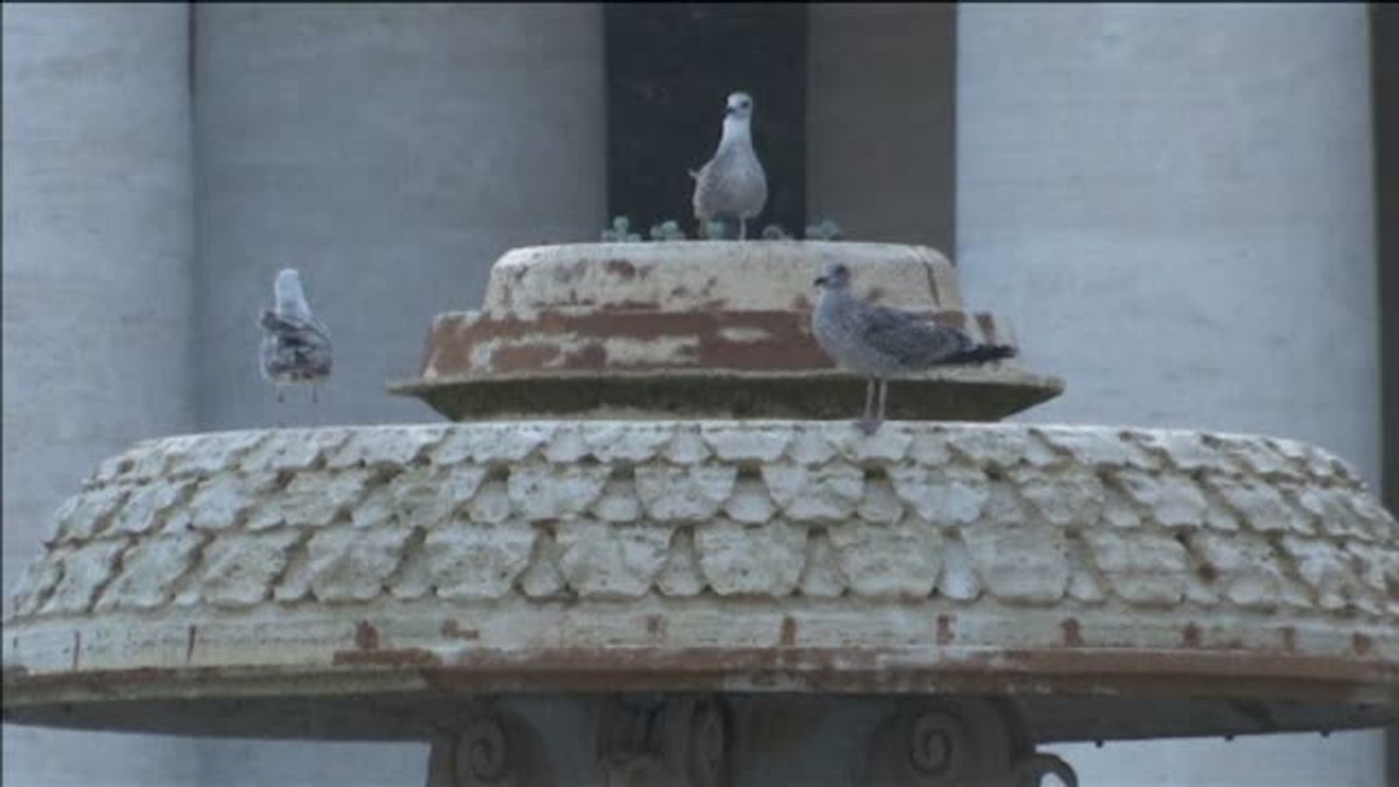 Las fuentes de Roma y el Vaticano se secan por la falta de lluvias