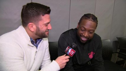 Dwyane Wade Talks with NBA TV