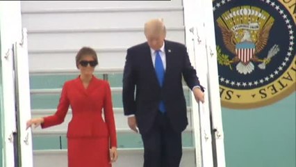 Trump llega a París en medio de la polémica de sus contactos con Rusia