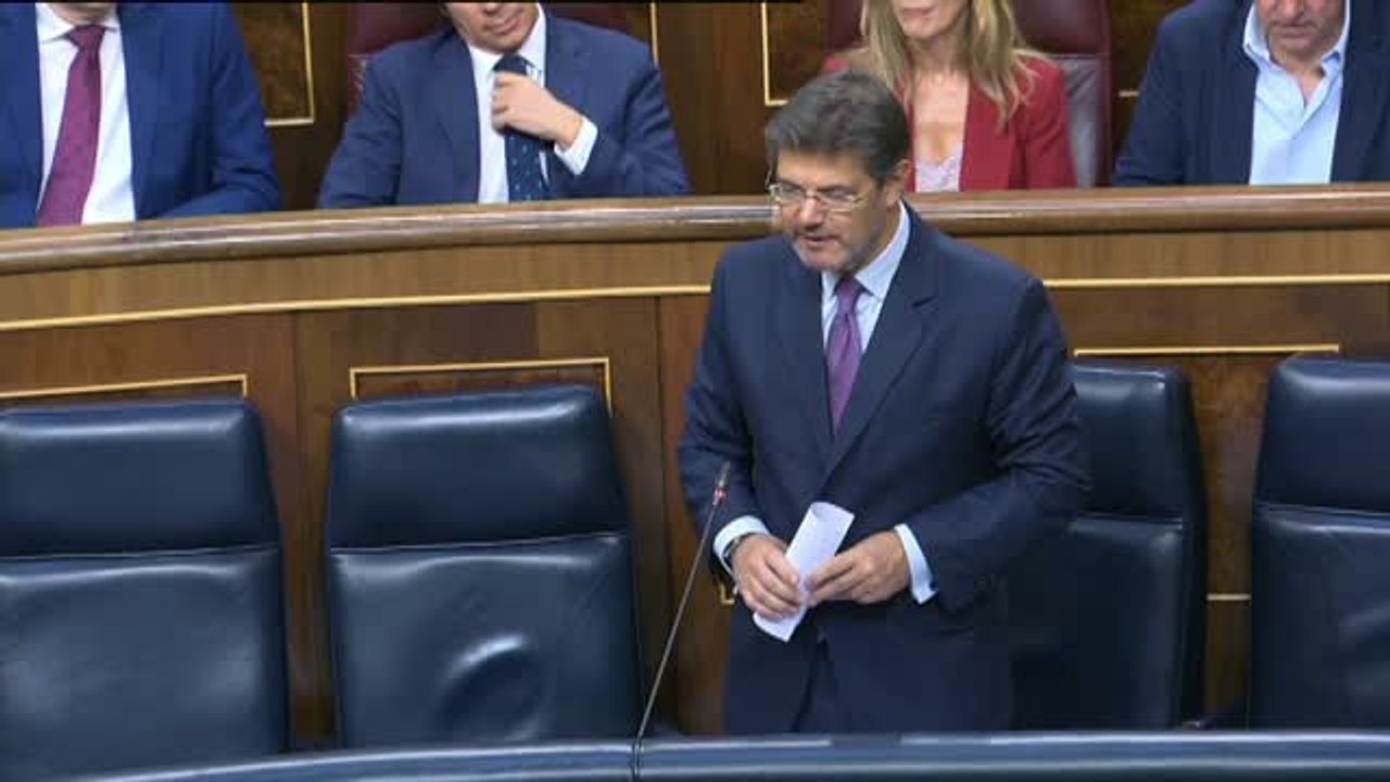 Catalá: "Si uno opina sobre determinadas cosas, le pueden reprobar como ministro"