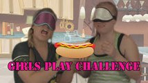 HOT DOG CHALLENGE - Girls Play Challenge - 100 Subscribers Challenge