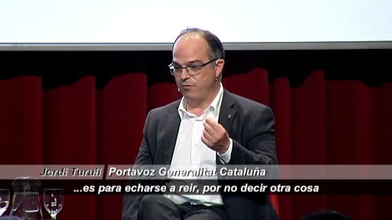 Turull dice que los 5 millones que podrían reclamar a Mas tocan "a menos de un euro por catalán"