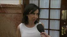 Margarita Robles no entra a valorar la decisión de Carmena sobre la negativa a colgar una pancarta en homenaje a Miguel Ángel Blanco