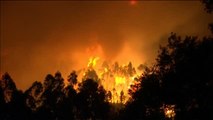 Cuatro incendios arrasan Portugal