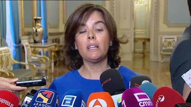 Sáenz de Santamaría: Es gravísima la dinámica de la Generalitat