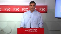 Sánchez propone reformar la Constitución para resolver el problema catalán