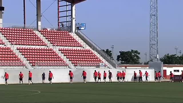 Vitolo no se presenta en el entrenamiento del Sevilla