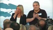 Mari Mar Blanco pide a Carmena que coloque el cartel con la imagen de su hermano 