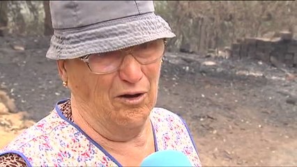 Desgarro en Pobrais tras perder a 11 vecinos carbonizados en el incendio