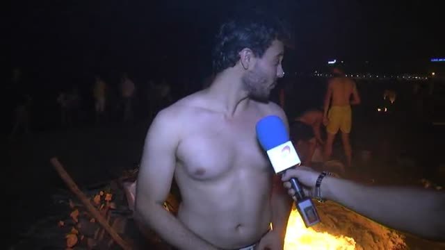 Las hogueras de San Juan en Alicante son de las más espectaculares de España