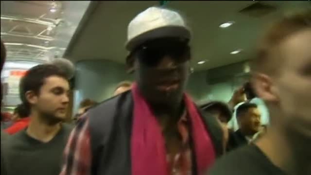El exjugador de la NBA Dennis Rodman viaja a Corea del Norte