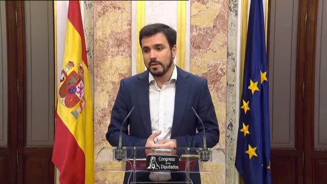Garzón: Vamos a trabajar juntos, pero lo importante para nosotros es echar al Partido Popular