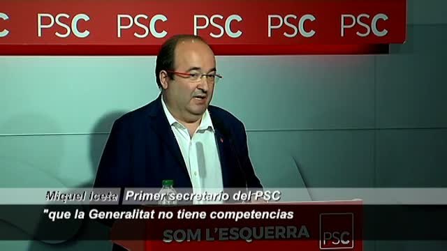 Iceta asegura que ni Naciones Unidas ni el Tribunal de La Haya validarán el referéndum