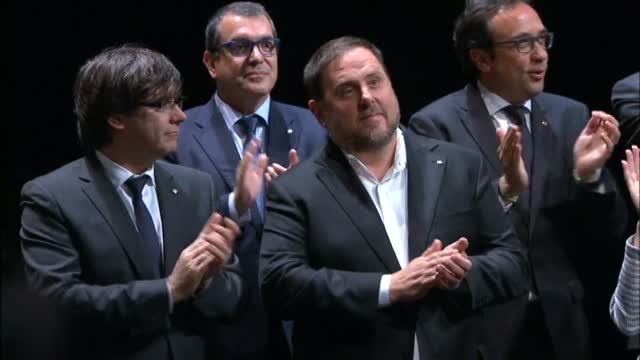 Puigdemont: Podemos garantizar a los ciudadanos y ciudadanas de Cataluña que el 1 de octubre votaremos