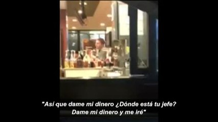 Violenta discusión por una hamburguesa en un restaurante de comida rápida de EEUU