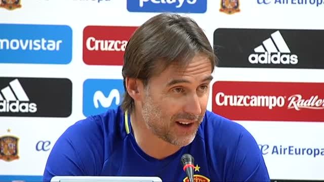 Lopetegui: Siempre ha habido muy buen ambiente entre compañeros de selección