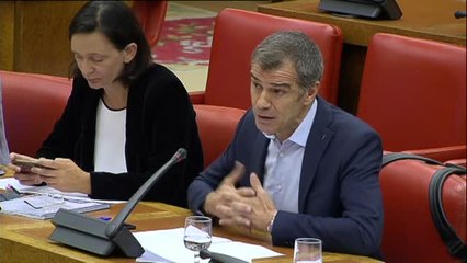 Bárcenas acusa a Toni Cantó (Ciudadanos) de actuar "como si estuviera en una obra de teatro"