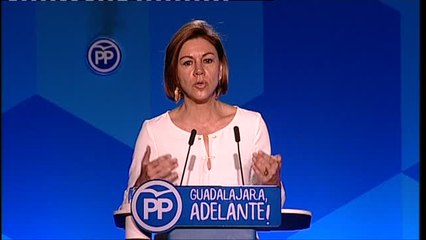 Cospedal: "Por encima de las luchas fratricidas está España"