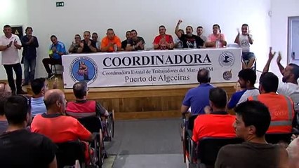 Comienza la huelga de los estibadores