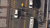 Una cámara graba el momento del tiroteo del pasado miércoles en Nueva York