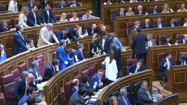 Escaño roto en el Congreso: el del diputado de Ciudadanos Toni Roldán