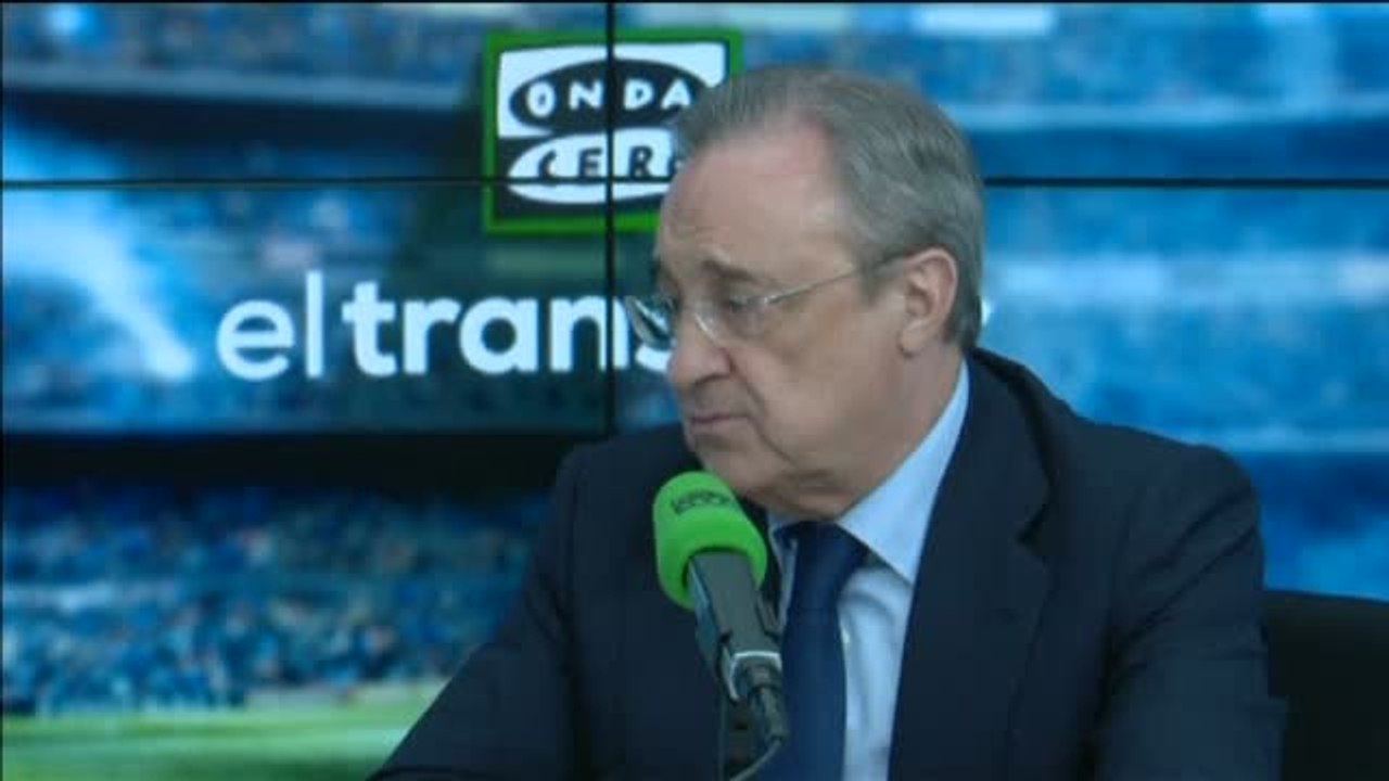 Florentino Pérez asegura que "tiene que pasar algo muy raro" para que Cristiano deje el Madrid