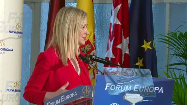 Cristina Cifuentes: En mi Gobierno no ha habido corrupción pese a que traten de embarrar el terreno de juego